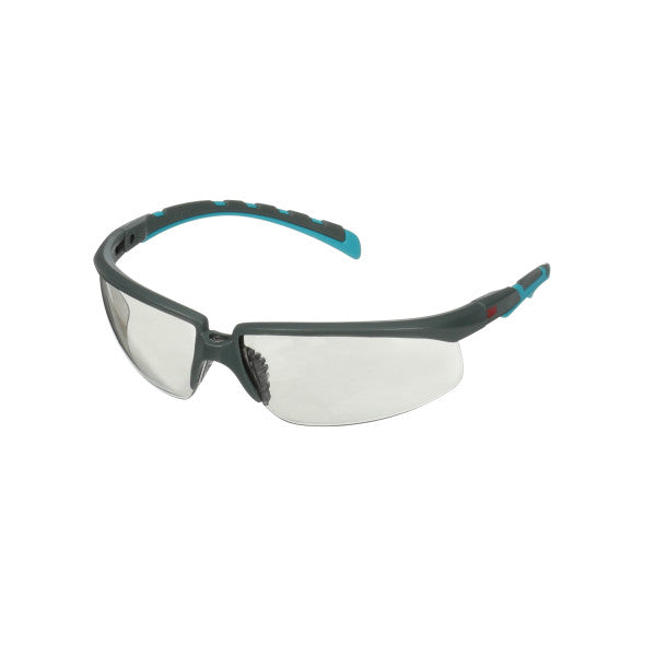 3M™ Solus™ Serie 2000, S2007SGAF-BGR, grijs/blauwgroene veren, Scotchgard™ condenswerende coating, grijze AC-AK‑lenzen voor binnen/buiten, 20/doos