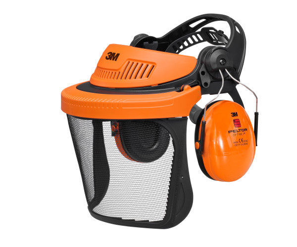 3M™ Hoofdsetcombinatie, bosbouw, oranje, G500V5CH510-OR