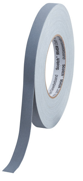 Scotch® 9545N Geïmpregneerde Textieltape, Grijs, 15 mm x 50 m, 0,3 mm