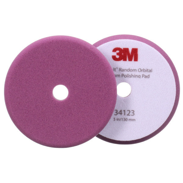 3M™ Perfect-It™ Excentrische schuimpolijstpad, paars, 130 mm (5 in), 34123