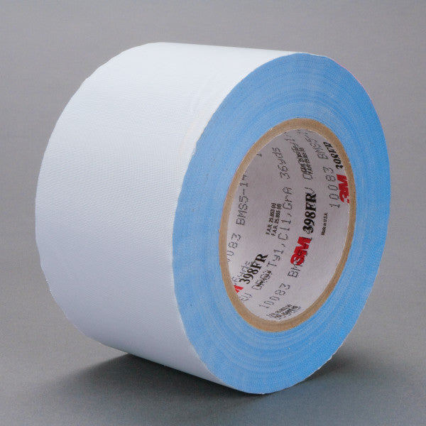 3M™ Vlamvertragende Afdichtingstape 398FR, Wit, 76 mm x 33 m, 0.18 mm