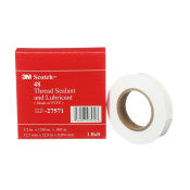 Scotch® 48 PTFE Fluorkoolwaterstofharsband - Wit - 13 mm x 32,9 m - 0,076 mm | Voordeelpallet a 5040 stuks