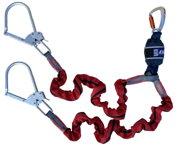 3M™ DBI-SALA® EZ-Stop™ Schokdempende vallijn, 1246565, elastische webbing, dubbele lijn, scherpe rand getest, 2,00 m