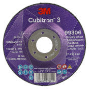 3M™ Cubitron™ 3 Afbraamschijf met verlaagd asgat - 99306 - 36+ - T27 - 115 mm x 7 mm x 22,23 mm - EN - 10/verpakking - 20 stuks/doos | 1 Pak van 10 Stuk