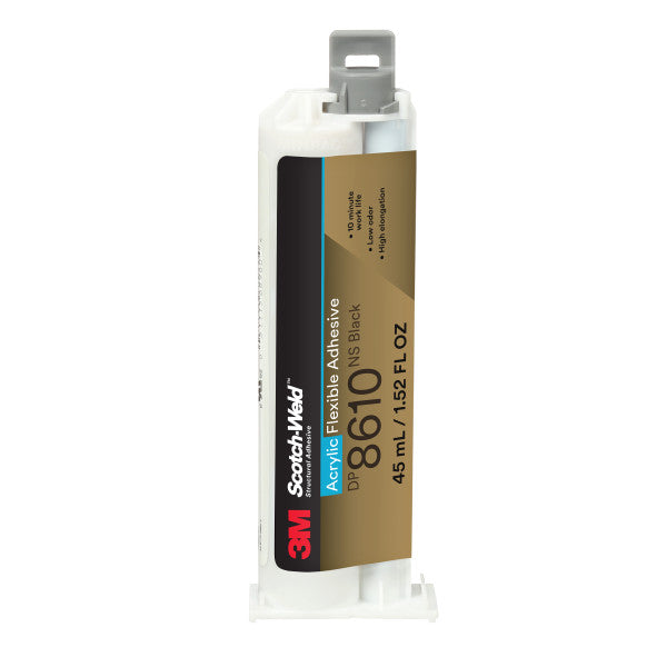 3M™ Scotch-Weld™ Flexibele acrylaatlijm DP8610NS, Zwart, 45 ml Duo-Pak