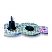 Scotch-Brite™ Roloc™+ Cut and Polish Unitised Wiel CP-UR - 75 mm x 6 mm x 10 mm - 5A FIN | 1 Overdoos van 40 Stuk