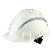3M™ Veiligheidshelm - Uvicator - ratelverstelling - ventilatie - reflecterend - kunststof zweetband - wit - G3000NUV-R-VI | Voordeelpallet a 160 stuks