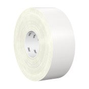 3M™ Duurzame vloermarkeringstape 971 - Wit - 76.2 mm x 33 m - 0.43 mm - individueel ingepakt - handig verpakt | 1 Overdoos van 4 Rol