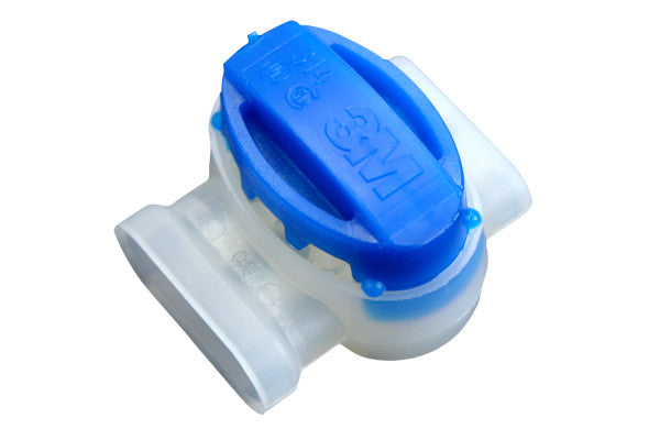3M™ Scotchlok™ IDC Connector 314, zelfstrippend, Blauw, 0.5 - 1.5 mm², 1000 /Geval