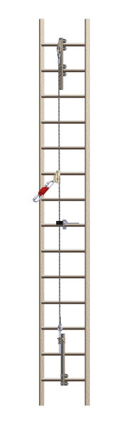 3M™ Protecta® Cabloc™ Stainless Steel Ladder Bottom Bracket 6191033, 15 ea/Case