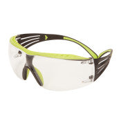 3M™ SecureFit™ 400X Veiligheidsbril - groen/zwart montuur, Rugged Anti-Scratch (K) - heldere lenzen - SF401XRAS-GRN-EU - 20/doos | 1 stuks