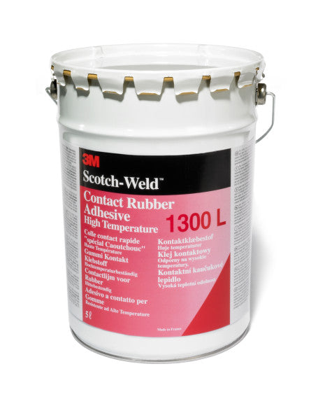 3M™ Hoogwaaride Neopreenlijm voor Rubber en Pakkingen 1300, Geel 5 L