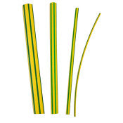 3M™ GTI 3000 Dunwandige Warmtekrimpkousbuis - Geel-Groen - 6/2 mm - 1 m | Voordeelpallet a 1600 stuks