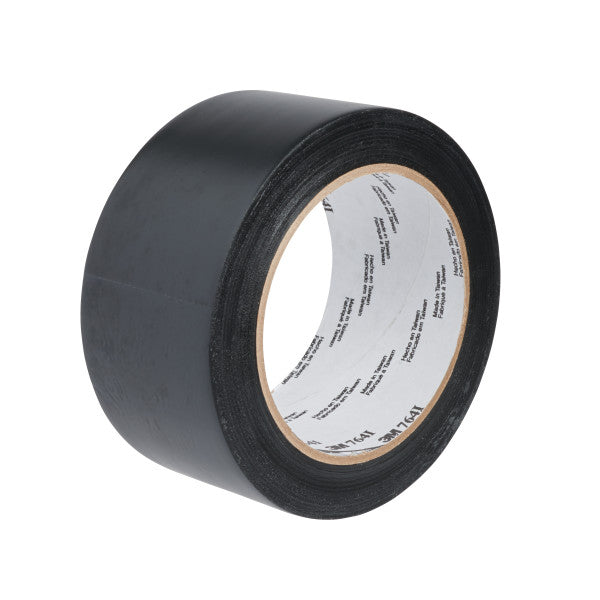 3M™ Vinyl Tape Algemeen Gebruik 764, Zwart, 50 mm x 33 m, 0.13 mm