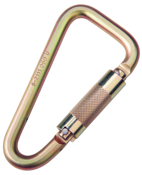3M™ DBI-SALA® Saflok™ Karabijnhaak, geel zink, 2000113