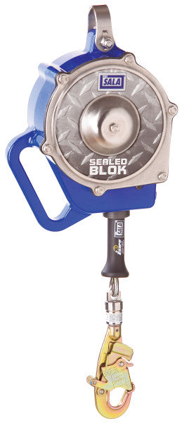3M™ DBI-SALA® Sealed-Blok™ RSQ 3-weg zelfintrekbare lijn, gegalvaniseerde kabel, 25 m, 3400916