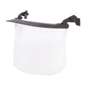 3M™ Gelaatsscherm - standaard klep - polycarbonaat - helder - V4H | Voordeelpallet a 400 stuks