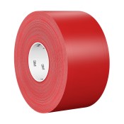 3M™ Duurzame vloermarkeringstape 971 - Rood - 101.6 mm x 33 m - 0.43 mm - individueel ingepakt - handig verpakt | 1 Overdoos van 3 Rol