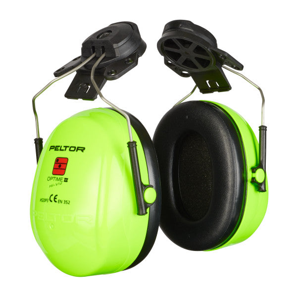 3M™ PELTOR™ Optime™ I| Gehoorkappen, Hi-Viz, helmbevestiging, H520P3E-467-GB