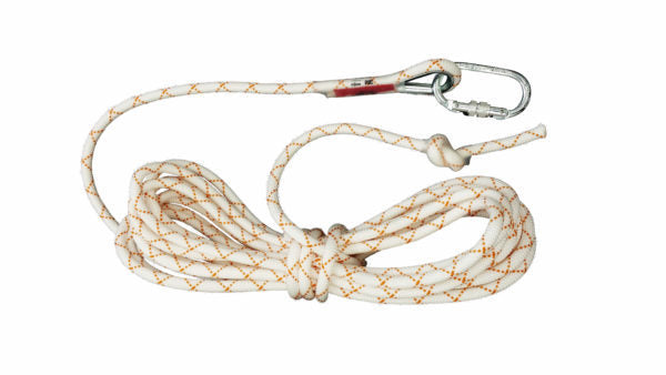3M™ Protecta® Viper™ LT Kernmanteltouw 12,5 mm, 10 m, karabijnhaak met schroefgat, AC4010