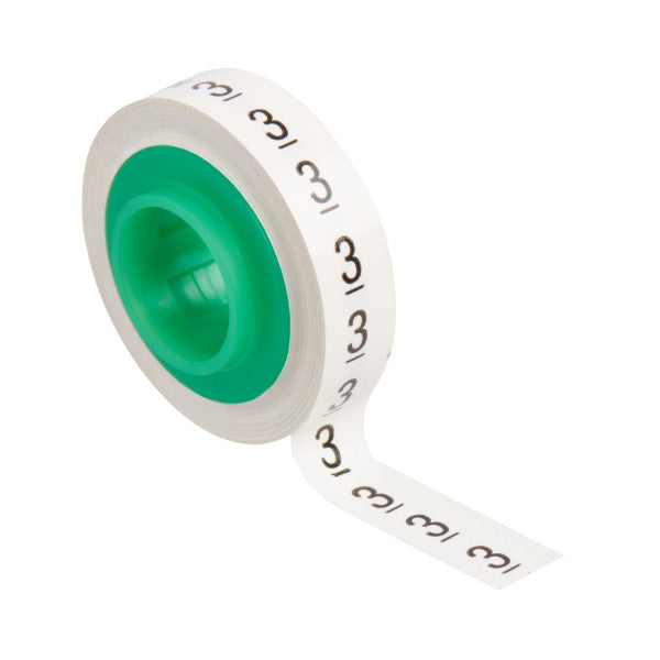 3M™ ScotchCode™ SDR-3 Kabelmarkering Navulrollen, Nummer "3", 3x Blisterverpakking