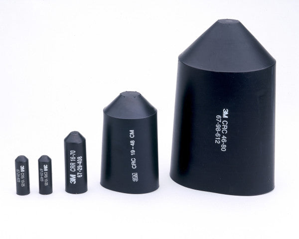 3M™ SKE 45/100 Warmtekrimpeindkap, Zwart, 100/45 mm