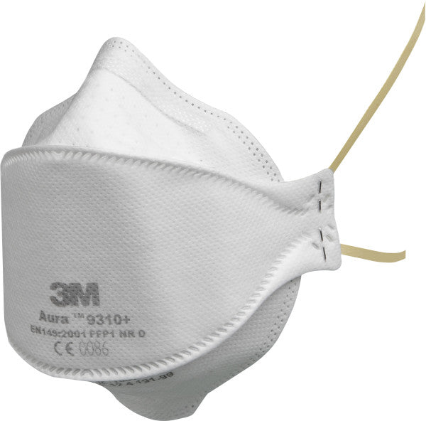 3M™ Aura™ Stofmasker, FFP1, zonder ventiel, 9310+