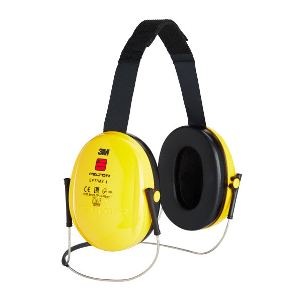 3M™ PELTOR™ Optime™ I Gehoorkappen, geel, nekband, H510B-403-GU