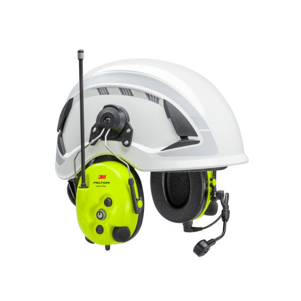 3M™ PELTOR™ LiteCom Plus-headset, 32 dB, PMR446 MHz, met helmbevestiging, MT73H7P3E4410EU