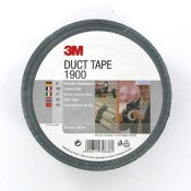 3M™ Economy Duct Tape 1900 - Zwart - 50 mm x 50 m | Voordeelpallet a 1080 stuks