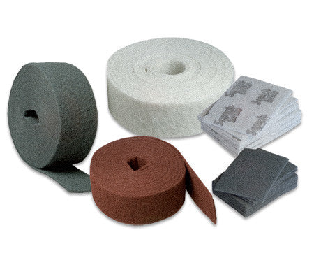 Scotch-Brite™ Wear resistant Schuurrol WR-RL, 100 mm x 10 m, S VFN