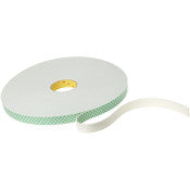 3M™ Dubbelzijdige Urethaan Schuimtape 4032 - Crèmewit - 19 mm x 10 m - 0.8 mm | Voordeelpallet a 1120 stuks
