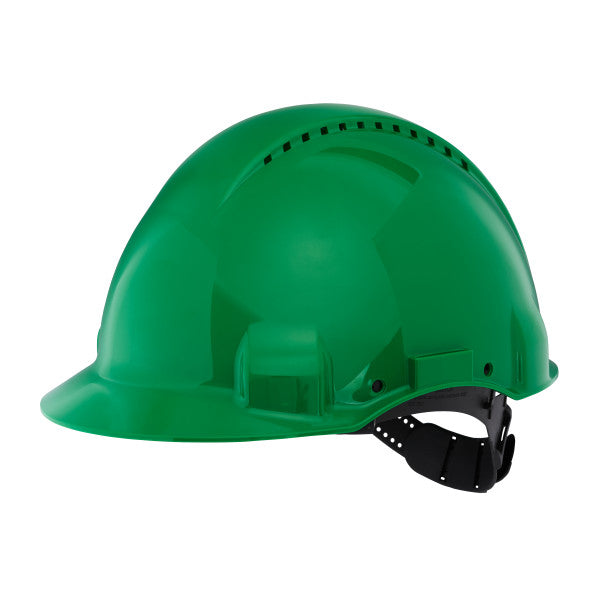 3M™ Veiligheidshelm, Uvicator, pinlock, ventilatie, kunststof zweetband, groen, G3000CUV-GP