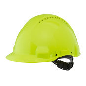 3M™ Veiligheidshelm - Uvicator - pinlock - ventilatie - kunststof zweetband - Hi-Viz - G3000CUV-GB | Voordeelpallet a 160 stuks