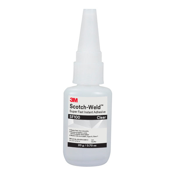 3M™ Scotch-Weld™ Snellijm SF100, Transparant, 20 g