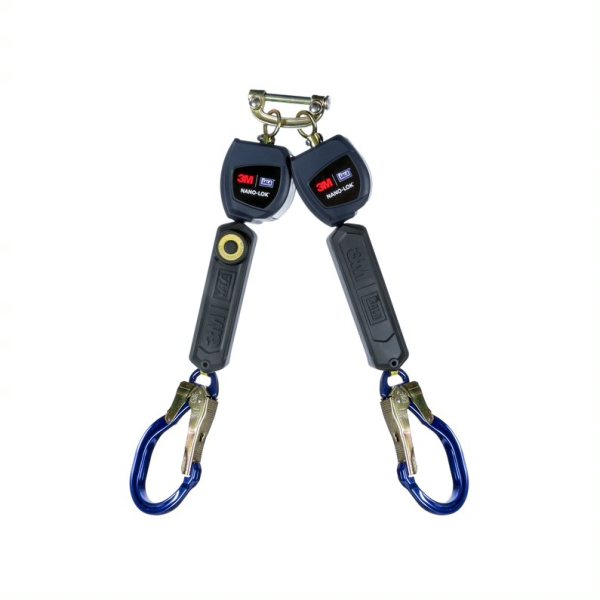 3M™ DBI-SALA® Nano-Lok™ Persoonlijke zelfintrekbare lijn, dubbele lijn, web, 1,8 m, 3101719