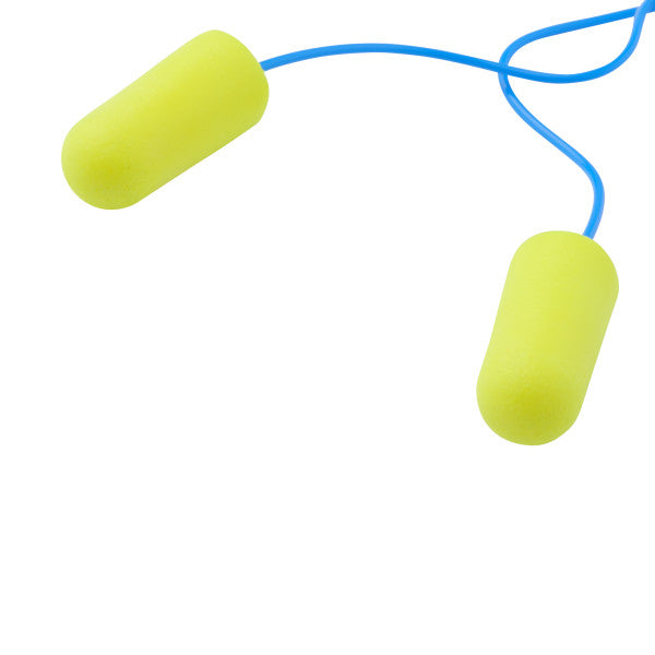 3M™ E-A-Rsoft™ Yellow Neons™ Oordoppen, met koord, 200 paar/doos, ES-01-005