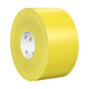 3M™ Duurzame vloermarkeringstape 971 - Geel - 101.6 mm x 33 m - 0.43 mm - individueel ingepakt - handig verpakt | 1 Overdoos van 3 Rol