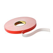 3M™ VHB™ Structurele Metalen Bekledingstape W20F - Wit - 20 mm x 16.5 m - 2 stuks mm | 1 Overdoos van 3 Rol