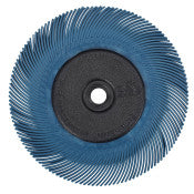 3M™ Scotch-Brite™ Radial Bristle Borstel BB-ZB met adapter - blauw - Ø 194 mm x 25 mm x 32 mm - P400 - PN33085 | 1 stuks