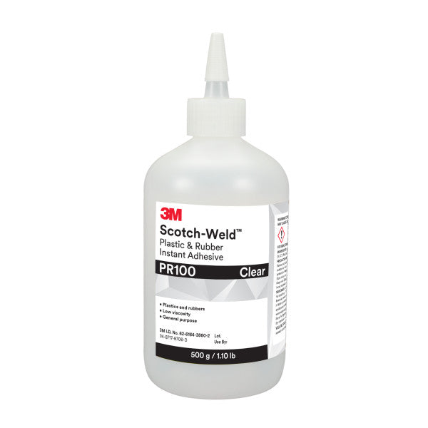 3M™ Scotch-Weld™ Snellijm Kunststof en Rubber PR100, Transparant, 500 g