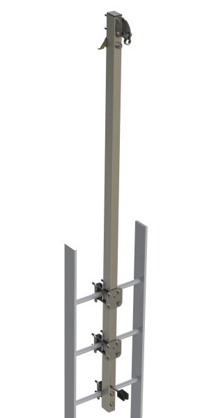 3M™ Protecta® Cabloc™ Ladderverlengstuk met bovenanker, gegalvaniseerd, 2,3 m, 6180174