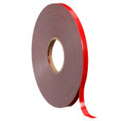 3M™ VHB™ Tape 4646F - Grijs - 9 mm x 33 m - 0.6 mm | 1 Overdoos van 8 Rol