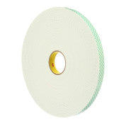 3M™ Dubbelzijdige Urethaan Schuimtape 4008 - Crèmewit - 25 mm x 33 m - 3.2 mm | 1 stuks