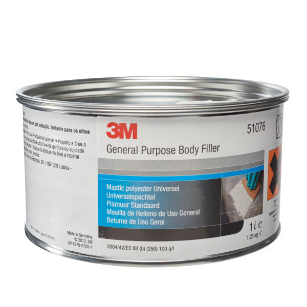 3M™ Plamuur voor algemene toepassingen, 1 l, 51076