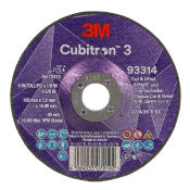 3M™ Cubitron™ 3 Cut & Grind-schijf - 93314 - 36+ - T27 - 100 mm x 3,2 mm x 15,88 mm - EN - 10/verpakking - 20 stuks/doos | 1 Pak van 10 Stuk