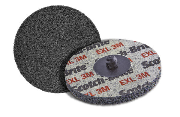 Scotch-Brite™ Roloc™ EXL Unitised Wiel XL-DR, 76 mm x 6 mm, 6S FIN