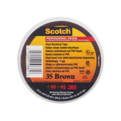 Scotch® 35 Vinyl Electro-Isolatieband - Bruin - 19 mm x 20 m - 0,18 mm | 1 Overdoos van 20 Rol