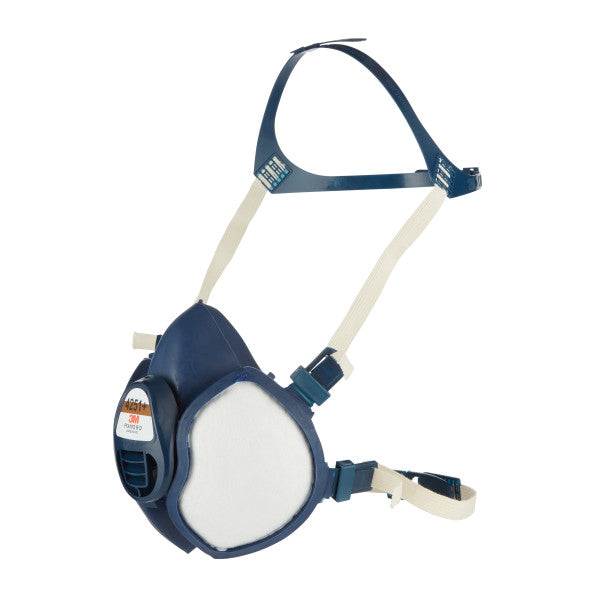 3M™ Onderhoudsvrij herbruikbaar halfgelaatsmasker, FFA1P2 R D Filters, 4251+