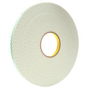 3M™ Dubbelzijdige Urethaan Schuimtape 4026 - Crèmewit - 9 mm x 33 m - 1.6 mm | Voordeelpallet a 672 stuks